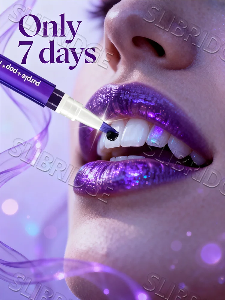 القلم الأرجواني يحل البقع الصفراء، وأدوات العناية بالأسنان، والشحن المجاني #1