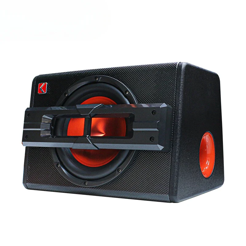 

High-Performance 10-Inch Portable Car Subwoofer Active Audio Trapezoid Speaker 1200W RMS Power 12V DC 100DB Sensitivity Single