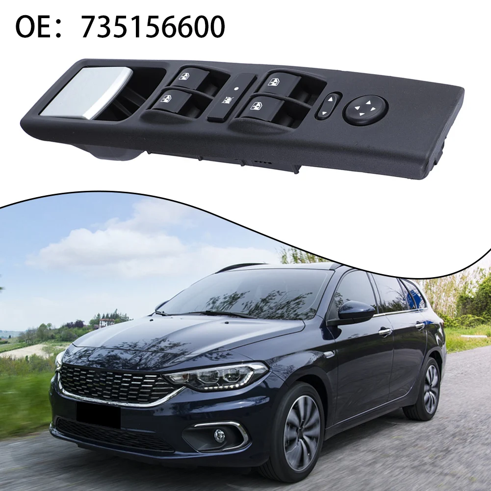 

Knob Button for Fiat Idea 350 Power Window Switch Fits Models from 2004 to 2012 OEM Part Number 735156600/735441902
