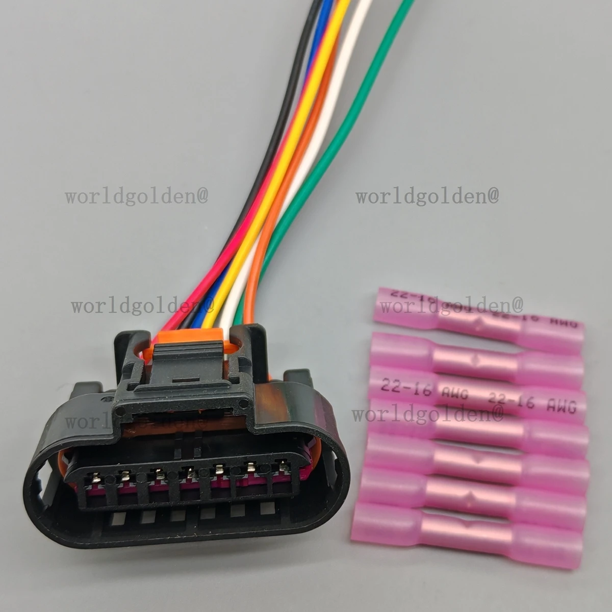 Exterior Sensor 6Pin Pre‑wired Connector Kit 13967260 PPI0000888 for Universal Vehicles Daily Maintenance car connector