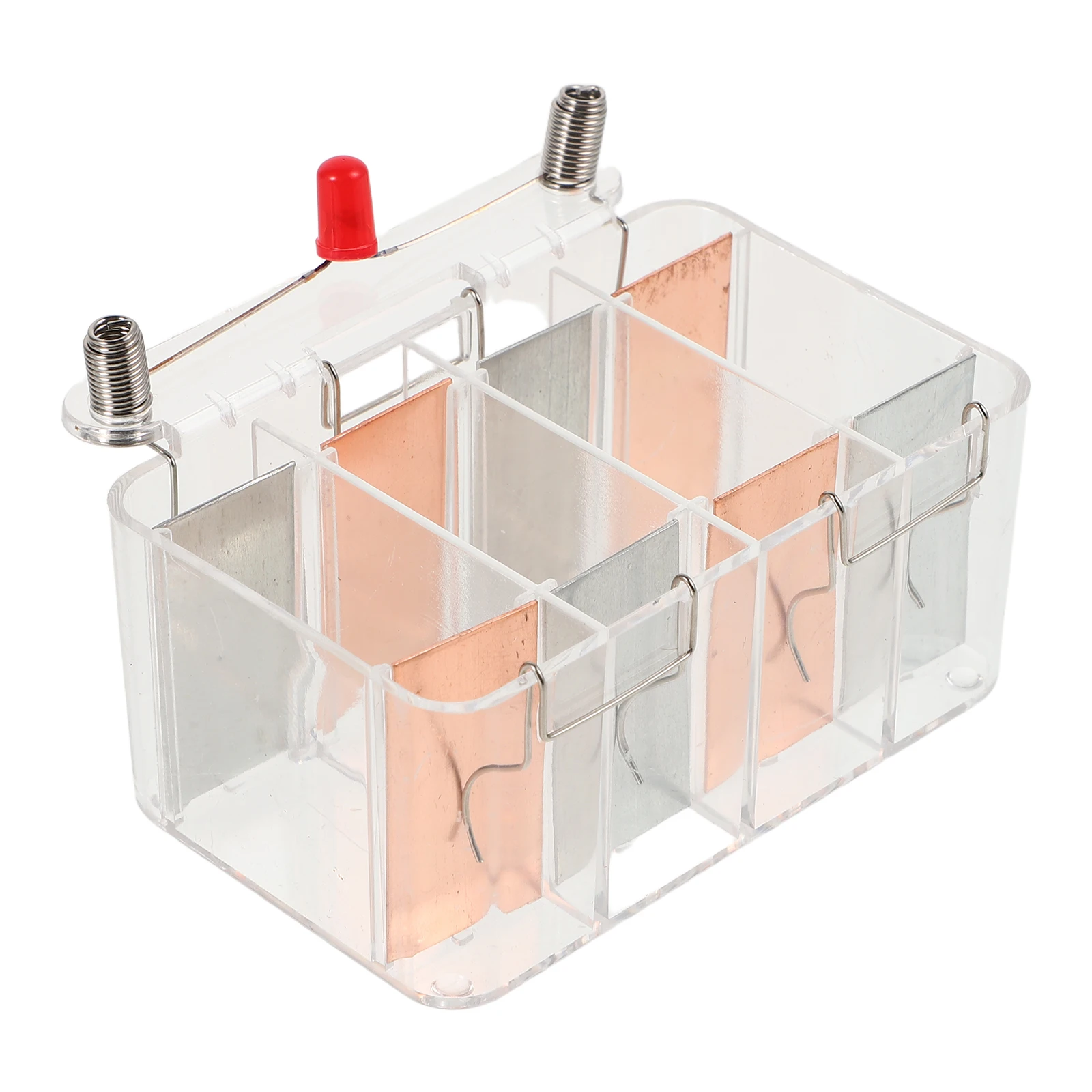 Kit de experimento científico infantil, dispositivo de geração de energia em água salgada para escola, uso doméstico, circuito elétrico cognitivo, física diy