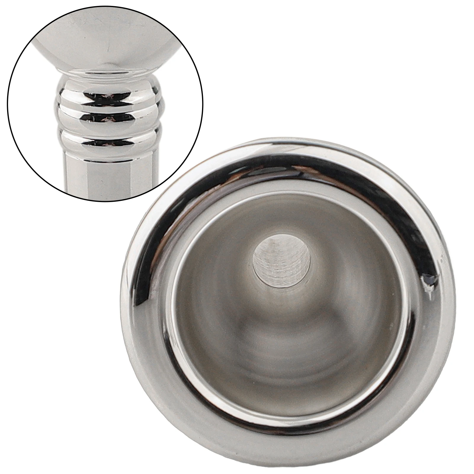 9.5*4.1*4.2cm Trombone Mouthpiece Professonal Plated Trombone Mouthpiece 6 1/2AL Alto Trombone Mouthpiece Parts Musical Instrume