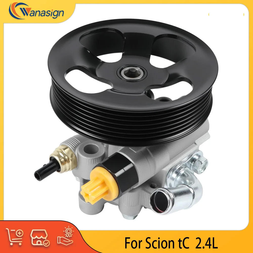 Chassis Parts Power Steering Pump w Pulley for 2.4L Scion tC Base 05-10 Scion tC Spec 07-08
