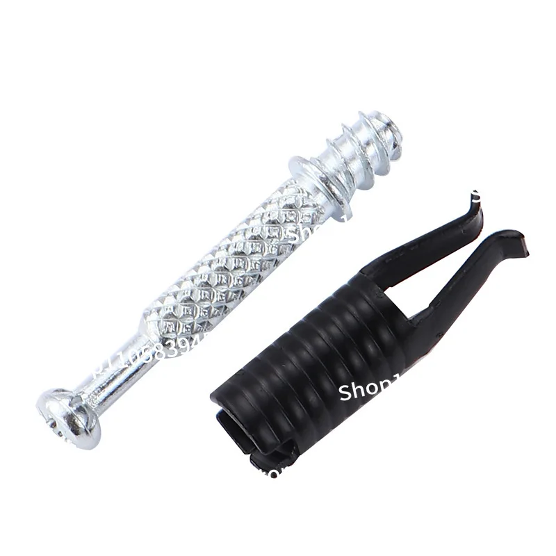 For A-buckle Steel Sleeve Invisible Two-in-one Connector Cabinet Laminate Thickened Self-tapping Fastener Removable Fastener