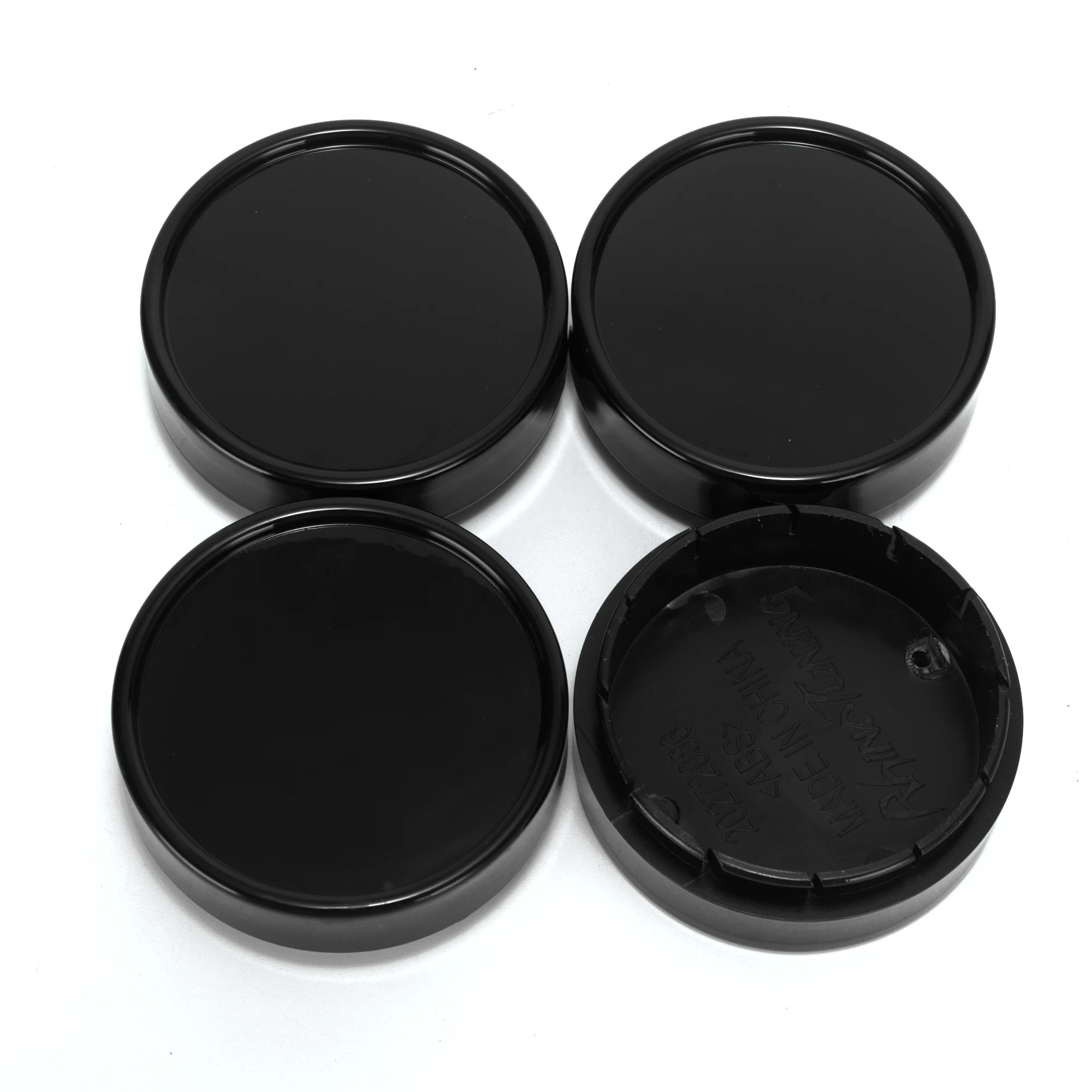 CFPerformance 1/4 Stück 64,5 mm/2,54" Außendurchmesser 58,1 mm/2,29" Innendurchmesser Radkappen für 1980-81 Camaro 1986-88 Monte Carlo SS mit N90-Rädern 14012631 – Detail 10