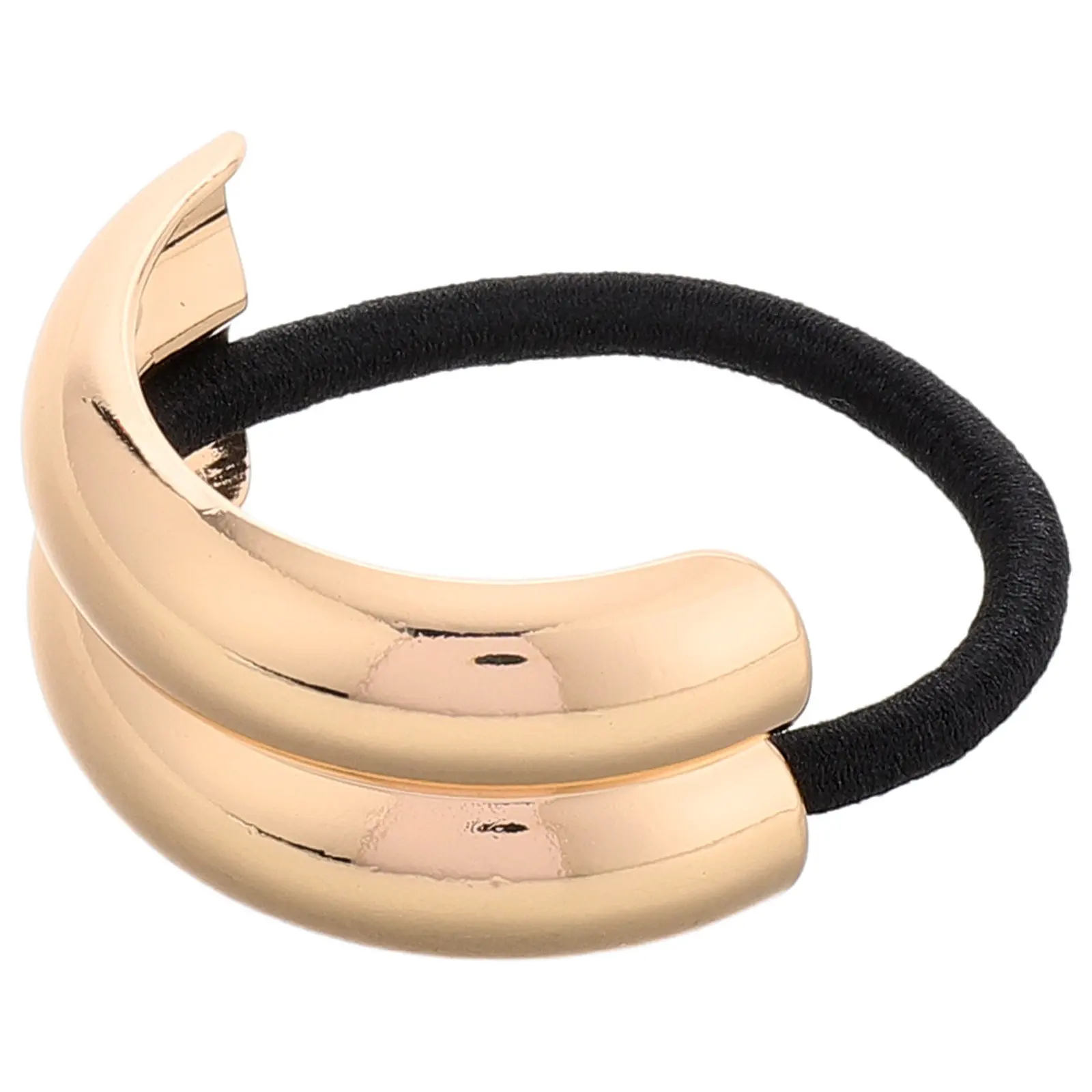 

Геометрические резинки для волос: металлический держатель для хвоста, эластичная веревка для женщин, элегантный аксессуар из сплава для укладки длинных волос, рождественский подарок