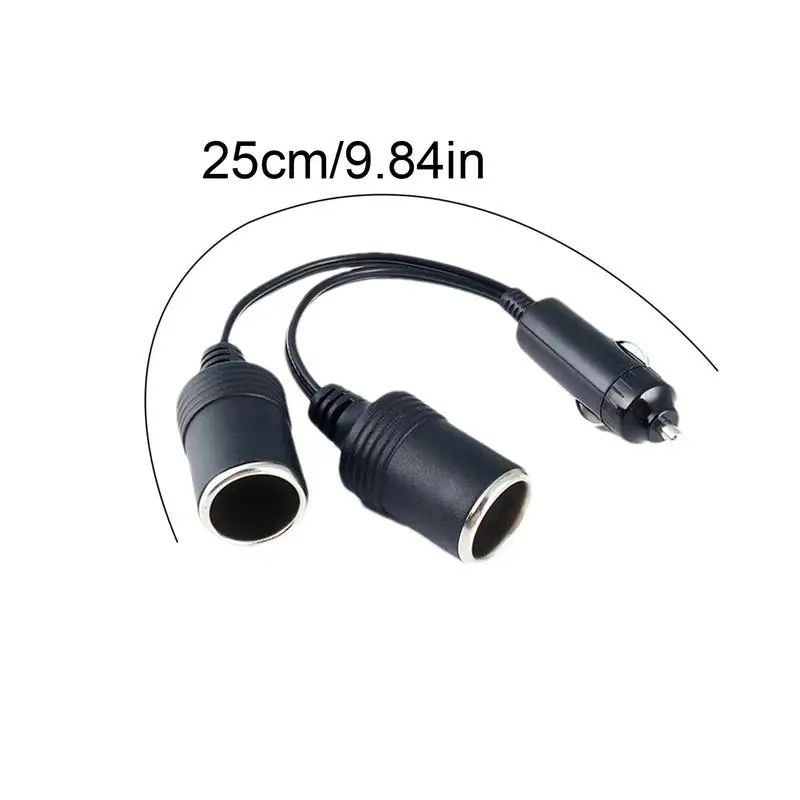 Car Adapter Splitter 2-Way DC 12/24V Car Plug Charger Female Outlet Plug And Use Car Charging Splitter For RVs SUVs Minivans