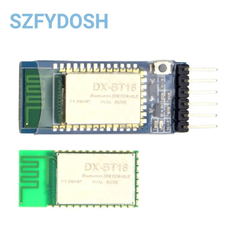 DX-BT18 BLE Dual Mode Module SPP2.0+BLE4.0 WiFi Bluetooth-compatible Wireless Serial Port Transparent Transmission HC-05 06