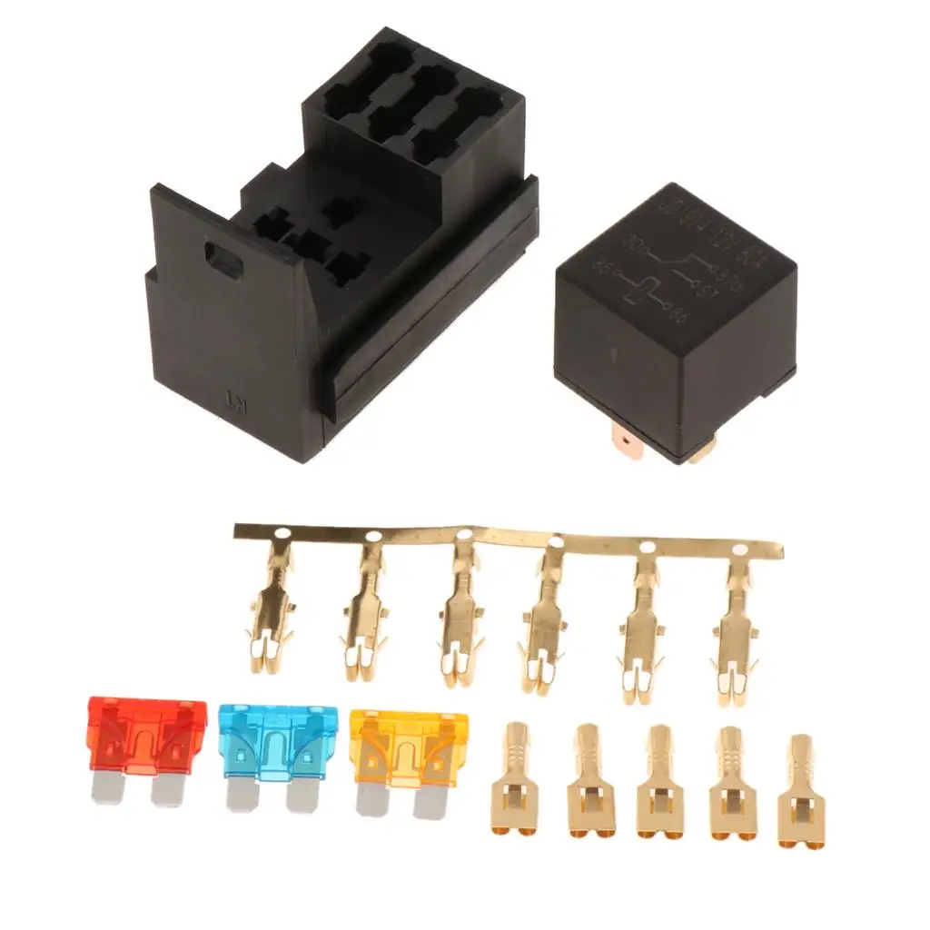 Universal Waterproof Relay/Fuse Distribution Box Holder for Motorhome Boat