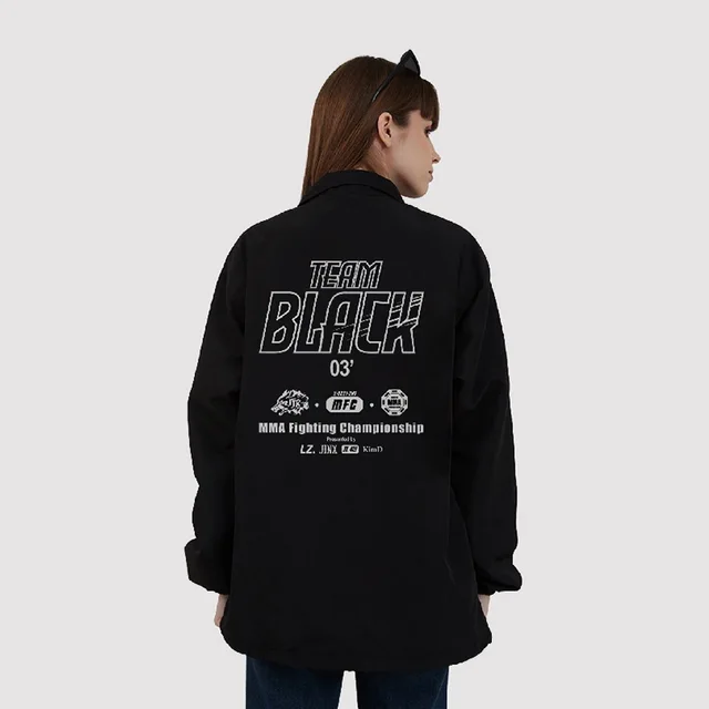 Jinx Team Black Jacket Unisex Windbreaker Sports Coat Men Women Loose Track Activewear Couple Top Embroidery Y2k Outerwears 4 Jinx Team Black Jacket Unisex Windbreaker Sports Coat Men Women Loose Track Activewear Couple Top Embroidery Y2k Outerwears 4