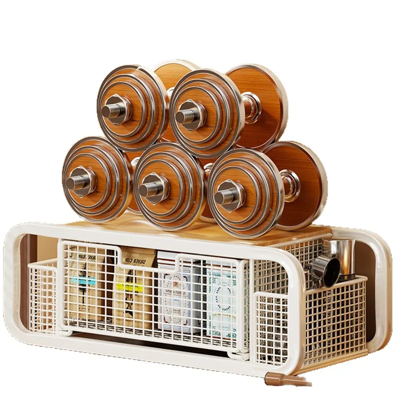 

Kitchen coffee machine raised rack, countertop multi-functional water cup, dishes and plates pull-out storage rack