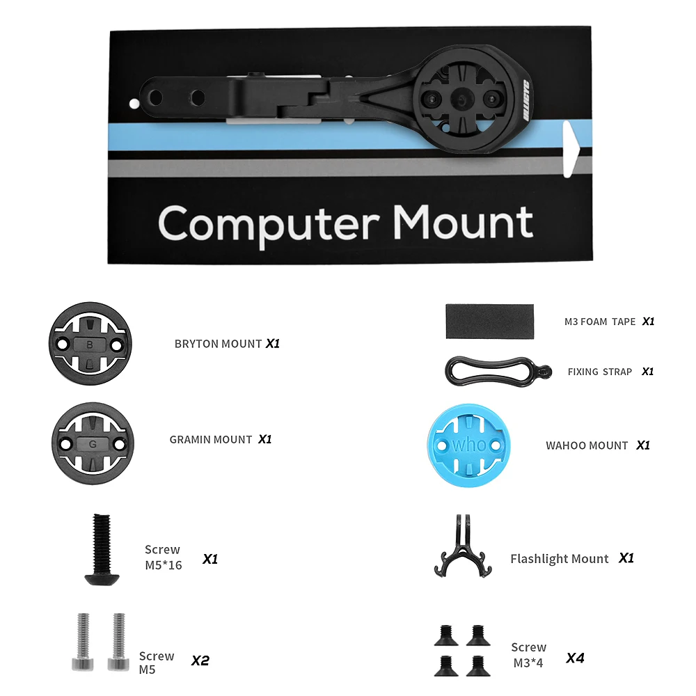 Ullicyc لـ Black Inc Cockpits الكمبيوتر ايرو الكمبيوتر جبل عداد السرعة قوس Gopro/Garmin/Bryton/Wahoo GPS جبل سبائك الألومنيوم