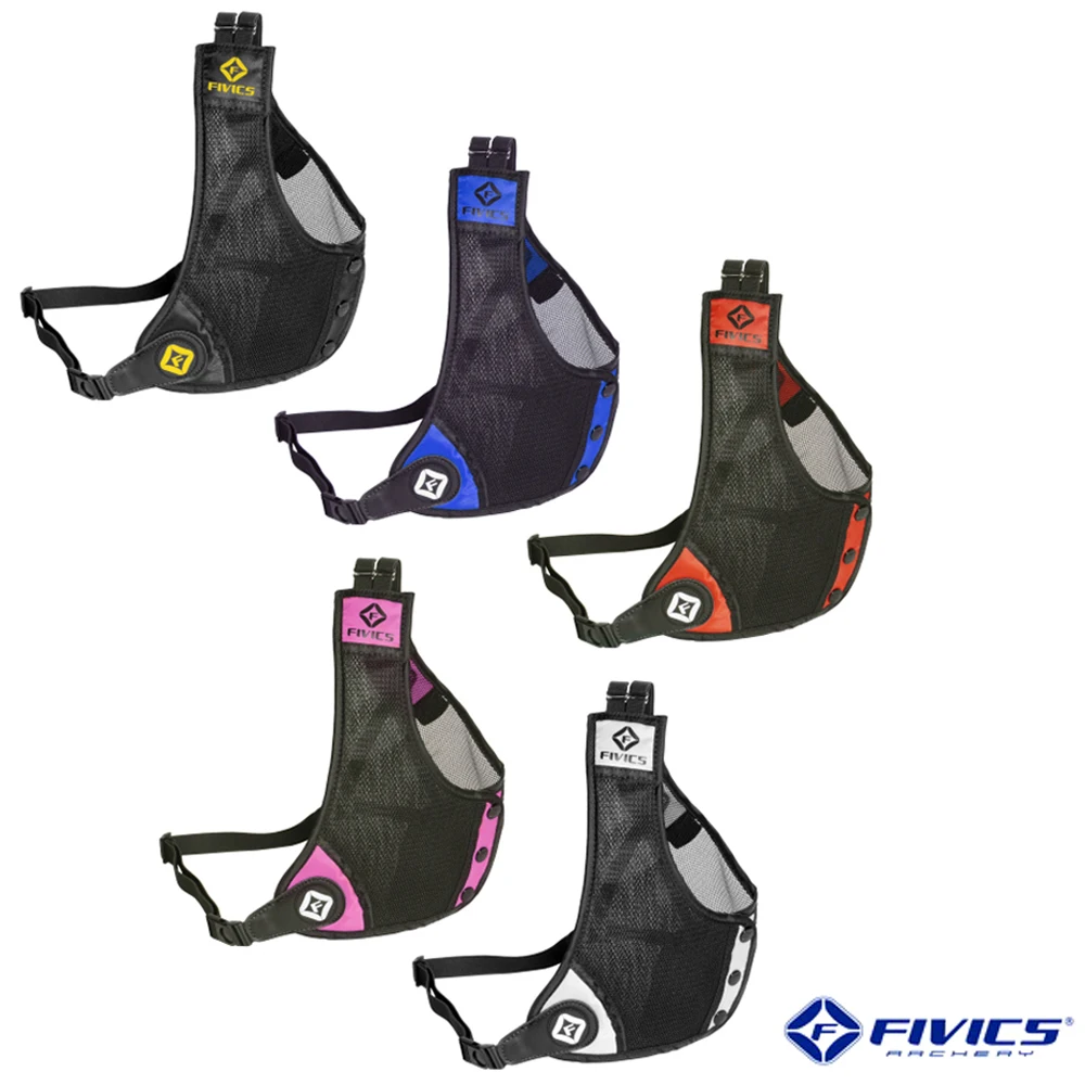 FIVICS A2 Chest Guard,Adjustable Side Straps for Archery Competition, Professional Protective Gear,Right Hand