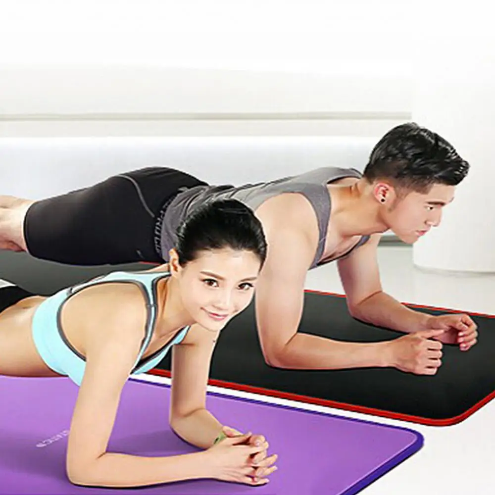 Fitness Thick Yoga Mat Exercise Anti-slip Thicken Gym Sport Pilates Cushion Carpet