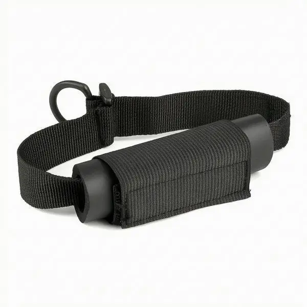 Senior Dining Assistant Utensil Strap Padded Cylindrical Sleeve for Fork Spoon Anti Drop Grip Aid