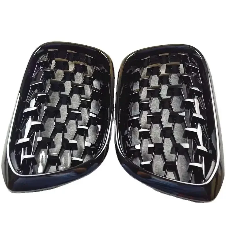 

Automotive Parts Matte Black Single Slat Front Bumper Mesh Guards Grille Car Front Grille for X3 X4 Series G01 G08 2017-IN