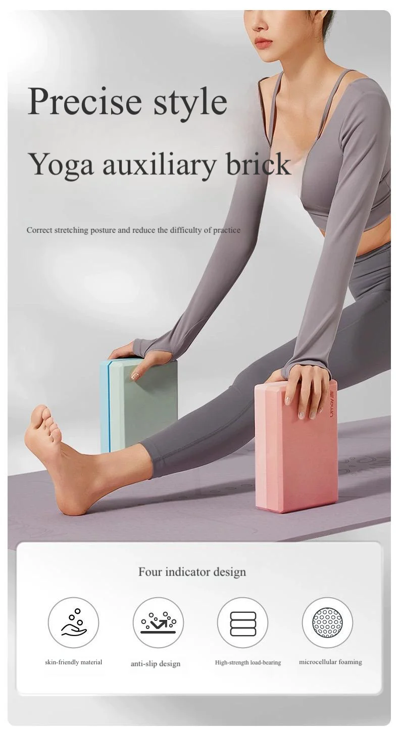 Bloques de yoga para mujeres, bloques de baile profesionales, bloques de esterilla de yoga específicos para adultos para fitness en casa