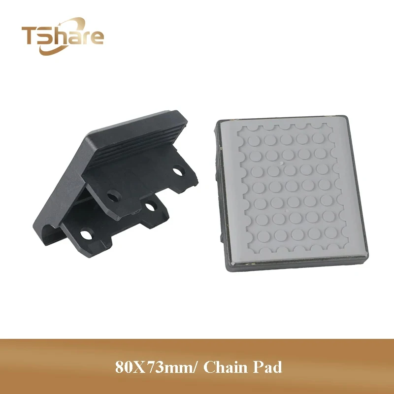 

10PCS CCE016-80X73mm Woodworking Machine Accessories Conveyance Block Chain Pad for MARNAK Edge Banding Machine
