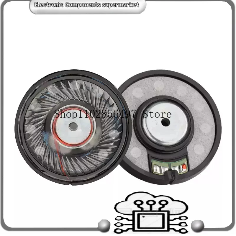 

2 шт. 50 мм 32 Ом CCA НЧ-динамик для Hi-Fi наушников, динамик для самостоятельной сборки наушников