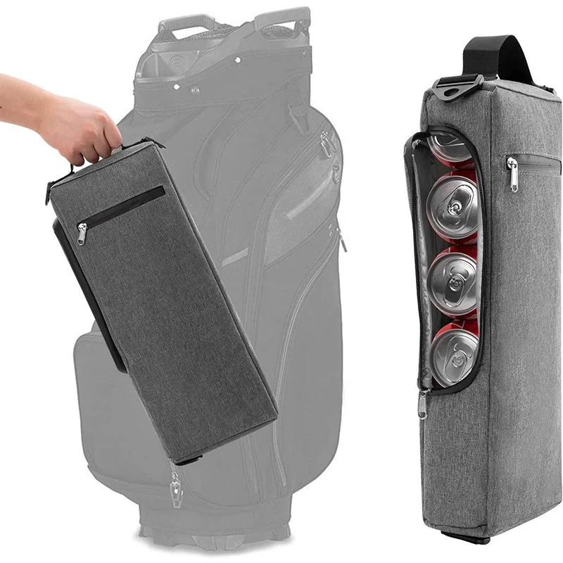 Wine Beer Cooler Bag Soft Golf Cooler Bags Insulated Beer Cooler Holder Waterproof Outdoor Car Drinks Wine Beer Bag Case Handbag