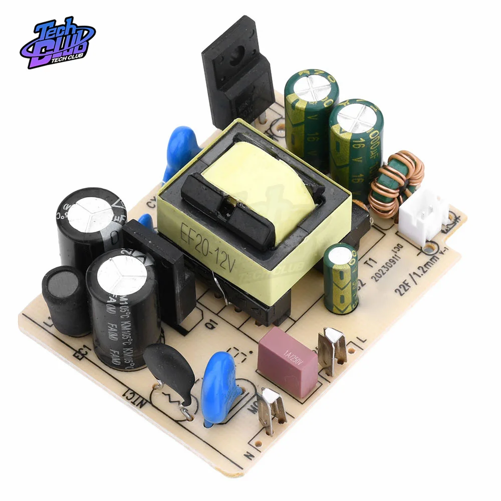 AC100-240 to DC12V 2A 24W AC-DC Switch Power Supply Module Overvoltage Overcurrent Short Circuit Dual Protection Power Supply