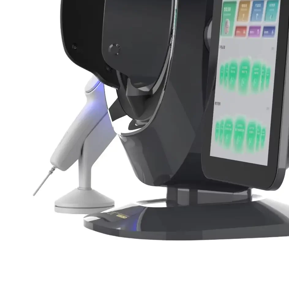 Spectral Imaging 3D Skin Analyzer Facial Machine 8 Intelligent Prediction System 19 Precise Indicators Al Skin Aging Simulation