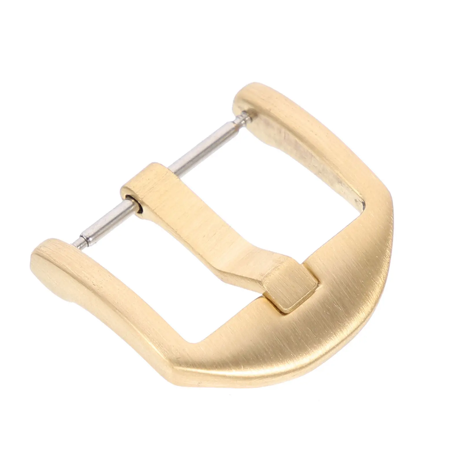 

Пряжка для часов из цельной меди, простой дизайн, сменная, износостойкая застежка для ремешка, профессиональная деталь для часов, пряжка для ремешка часов