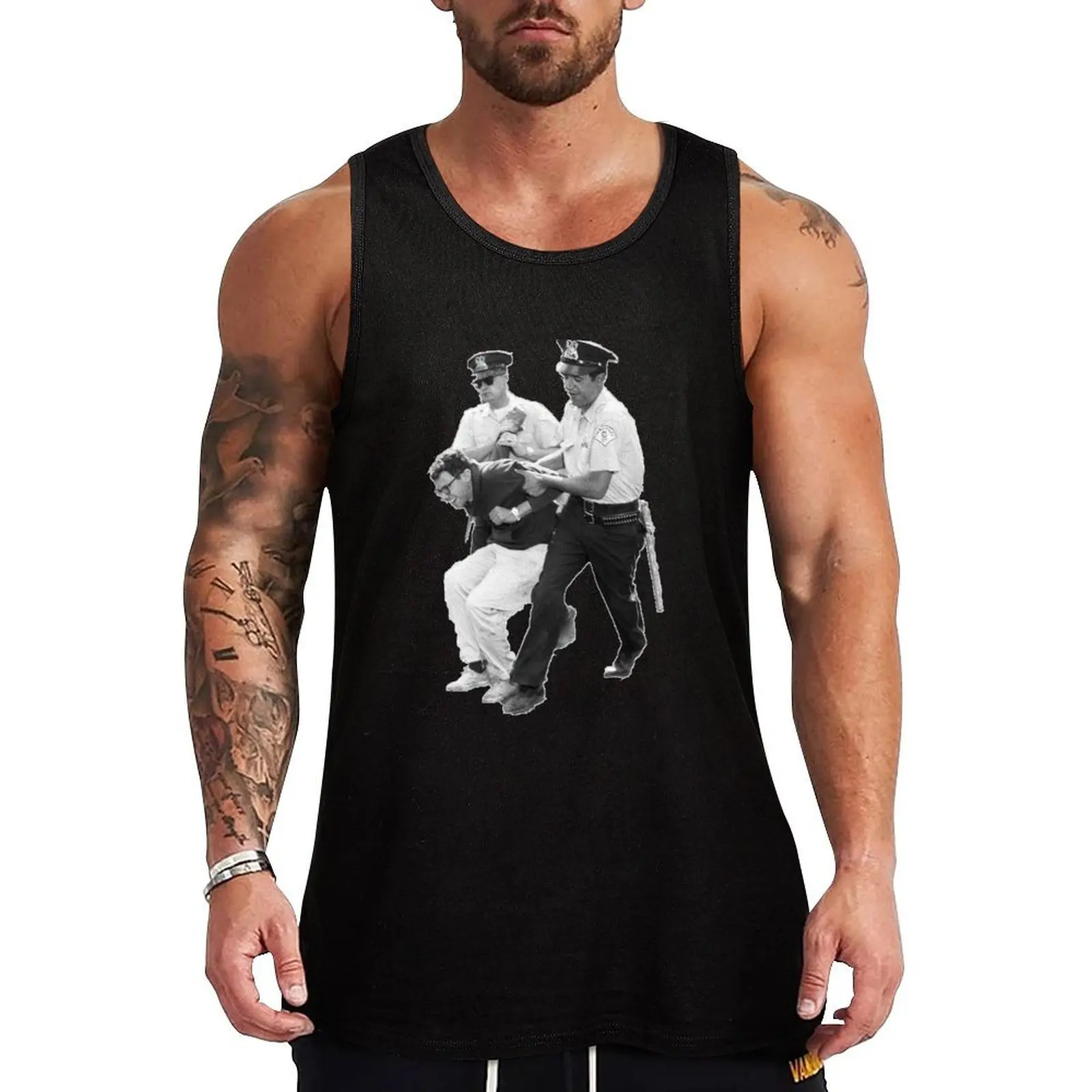 

Bernie Arrested 1963 Tank Top Men's summer t-shirt vests for men men clothings
