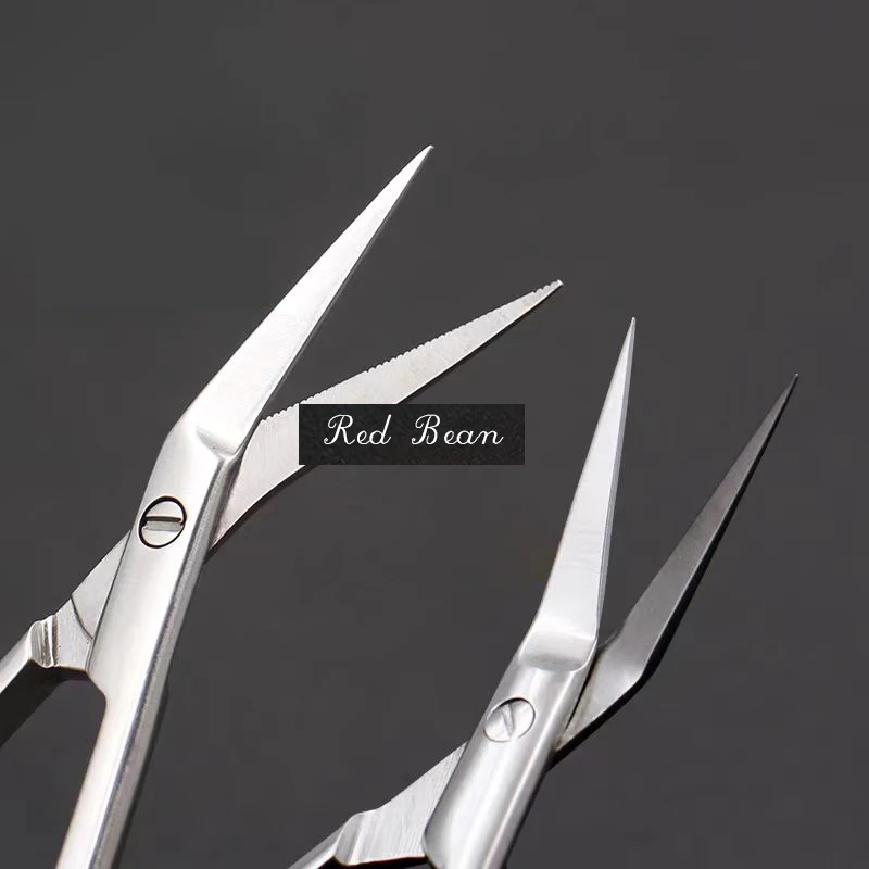 Nasal Plastic Instruments Surgical Tools Beveled Beak Scissors Jaw Scissors Up 45 Degrees Nasal Septum For Medical