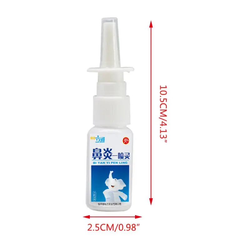 20ml Chinese Herbal Nasal Chronic Allergic Sinusitis Congestion Itchy Nose Liquid