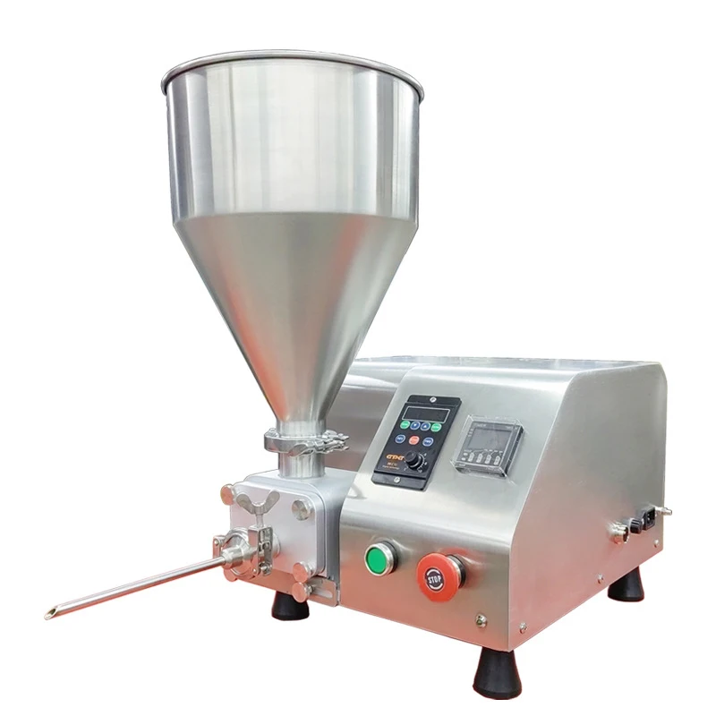 Commercial automatic cream filling machine cake filling machine Jam filling machine Electric filling machine puff filling machin