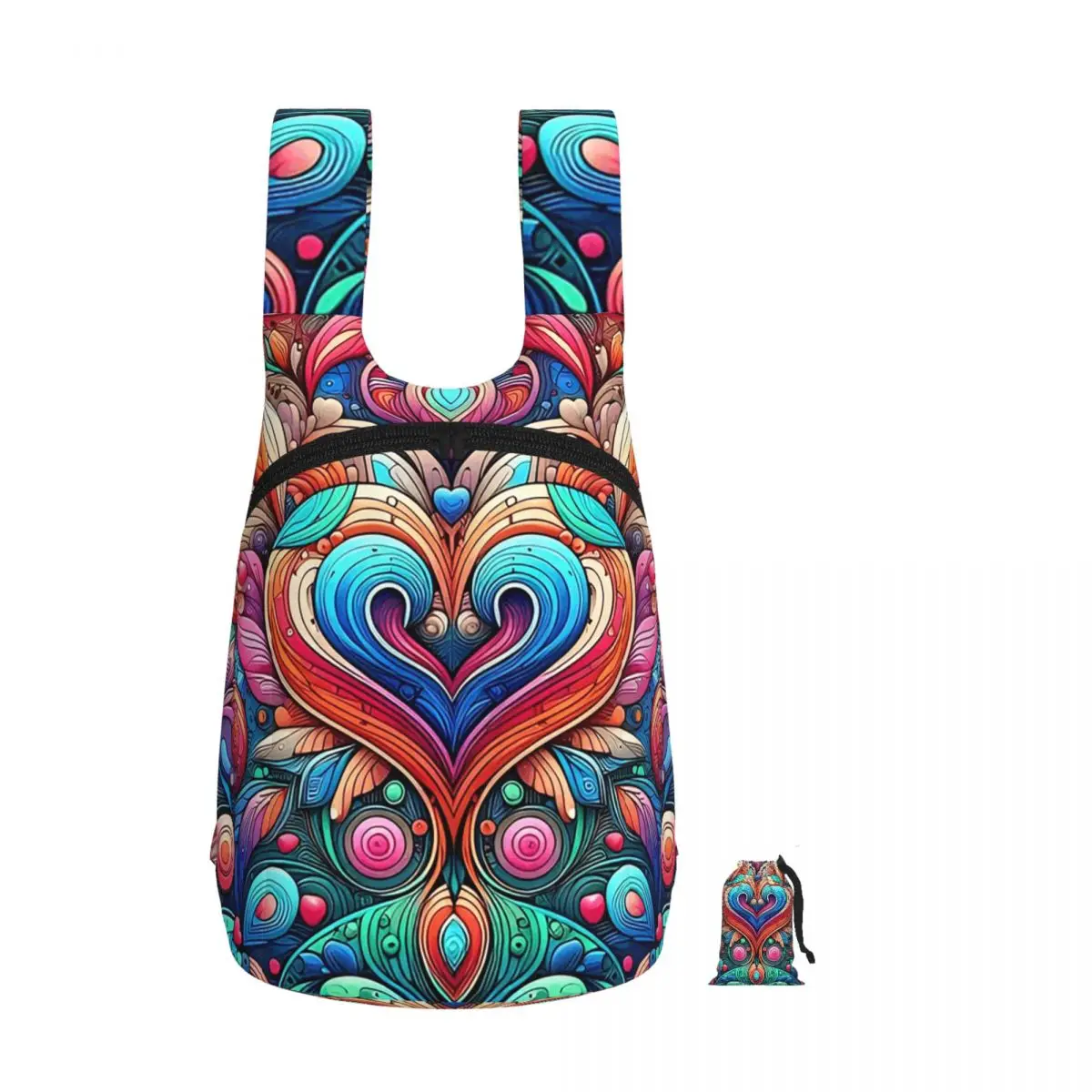 

Love Pattern Backpack Student Storage BookBag Kids School Bag Computer Shoulder Bags for Boys Girls