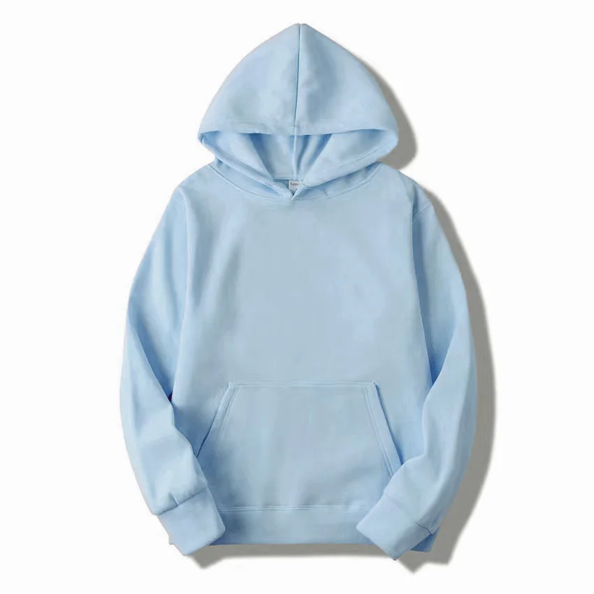 2024 New Solid Color Outdoor Sports Hoodie Men's Leisure Sports Sweater Culture Shirt Multi color Sports Couple Sweater - view 3