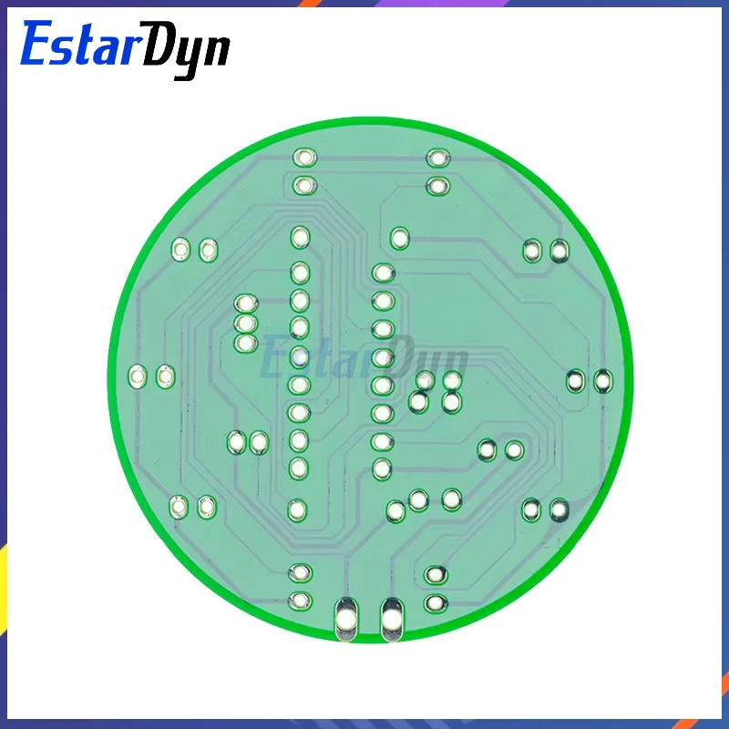 Estardyn CD4017 colorful voice control rotating LED light kit electronic manufacturing diy kit spare parts student Laboratory