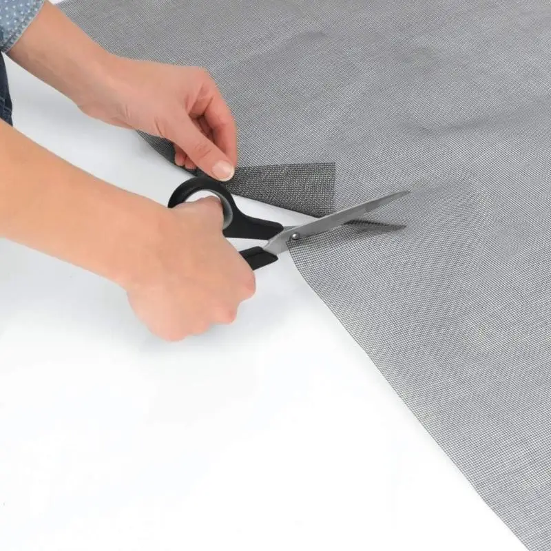 DIY Strong Fiberglass Fly Screen Easy To Cut And Install On Any Window