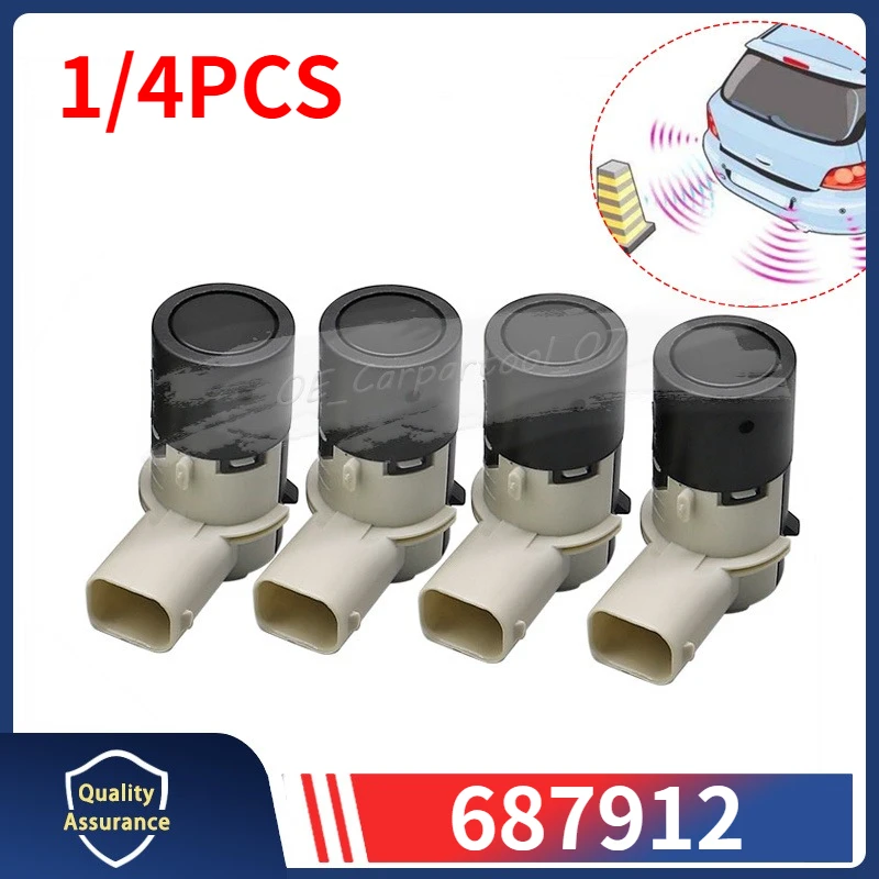 687912 For Maserati Coupe GranSport GranTurismo Quattroporte Spyder PDC Parking Sensor 1/4PCS 191532 687920