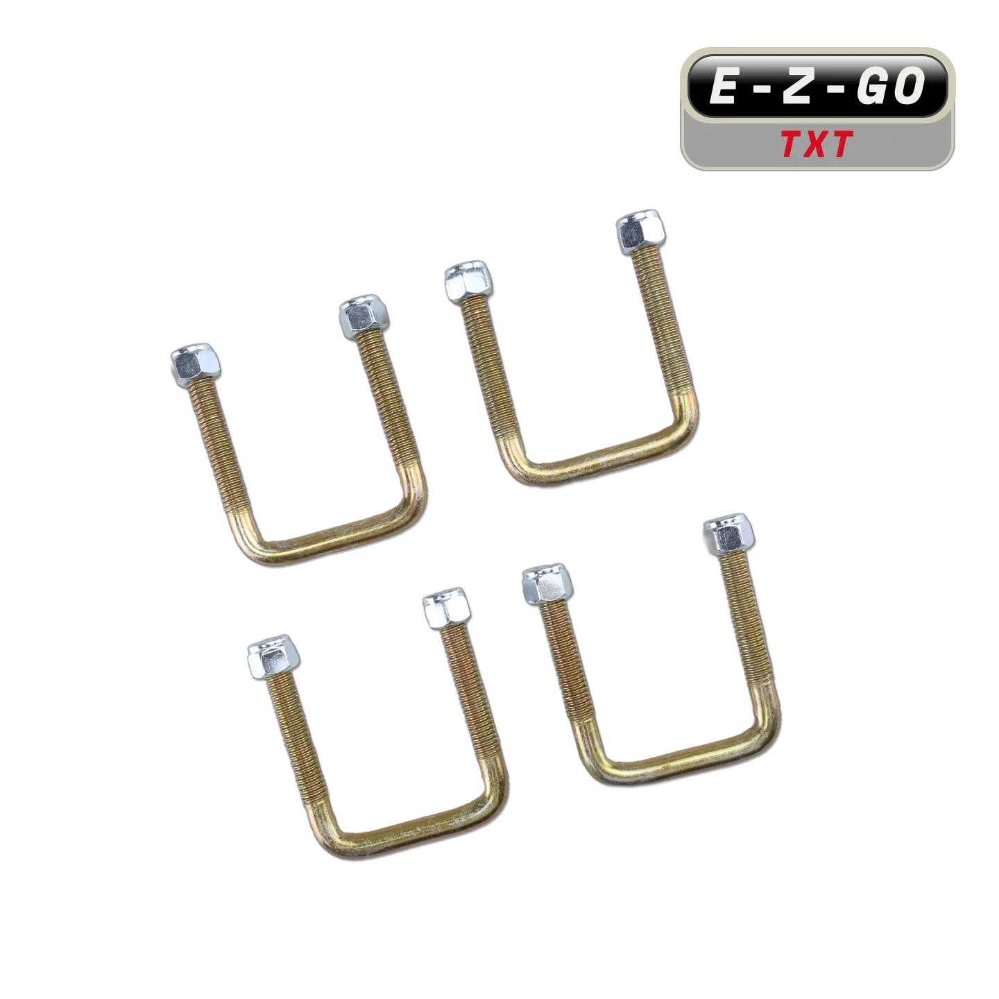 Golf Cart Parts Rear Leaf Spring U-Bolt for E-Z-GO TXT 1994-Up Buggy Car Rear Suspension Bolt OEM 72124G01 72618G01 72029G01