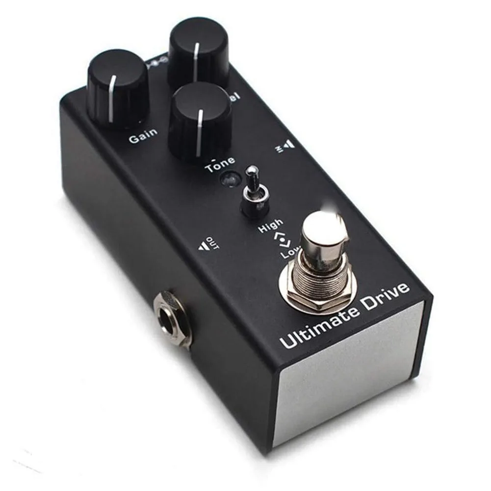 Guitar Effects Pedal offering Vintage Overdrive Crunch Distortion Classic Chorus and Tremolo for Enhanced Sounds