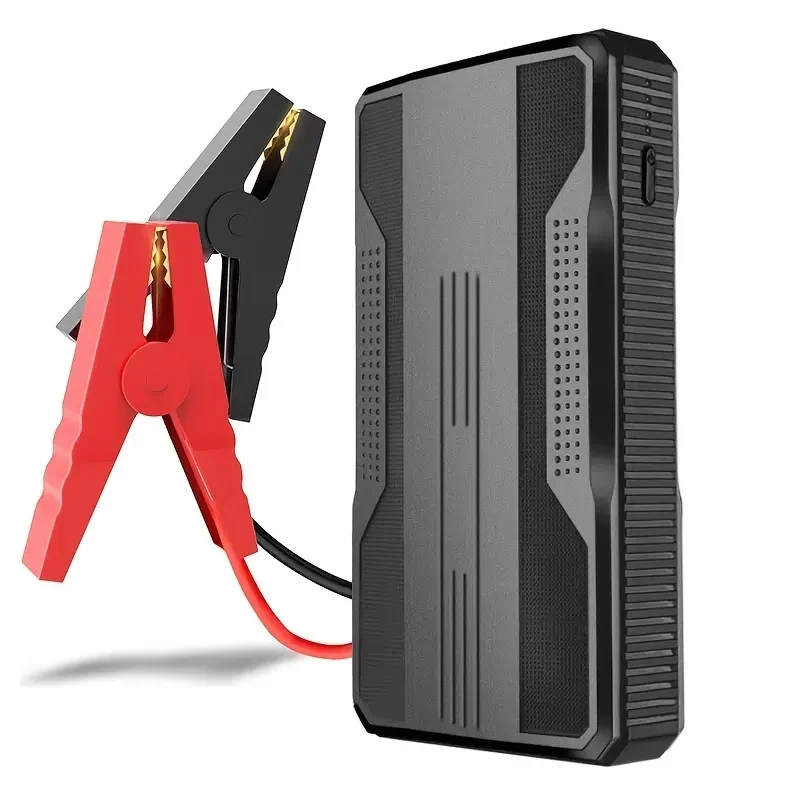 Car Jump Starter, Battery Power Bank For 8000mah Portable Emergency Booster, 12V Auto Starting Device Petrol Diesel