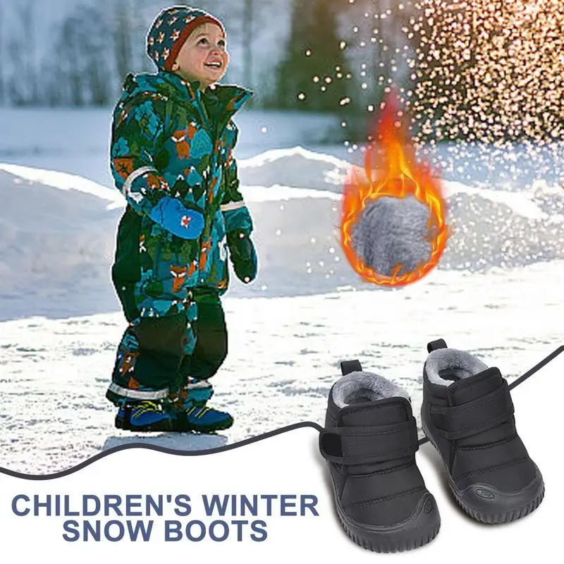 Jongens Meisjes Kids Snowboots Winter Waterdichte Laars Schoenen Slip Bestendig Koud Weer Schoenen Kerst Thanksgiving Geschenken