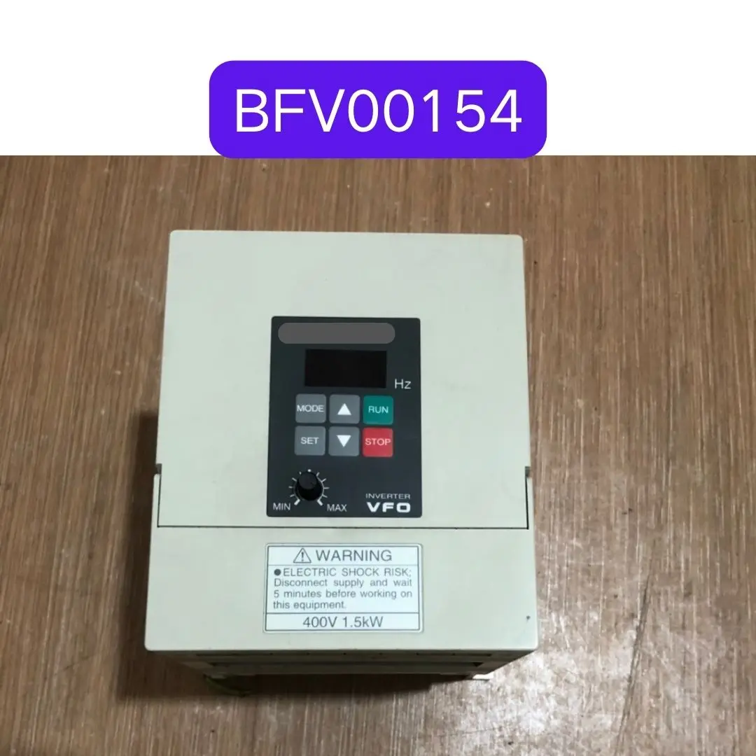 

Used BFV00154 inverter 1.5KW Test OK Fast Shipping