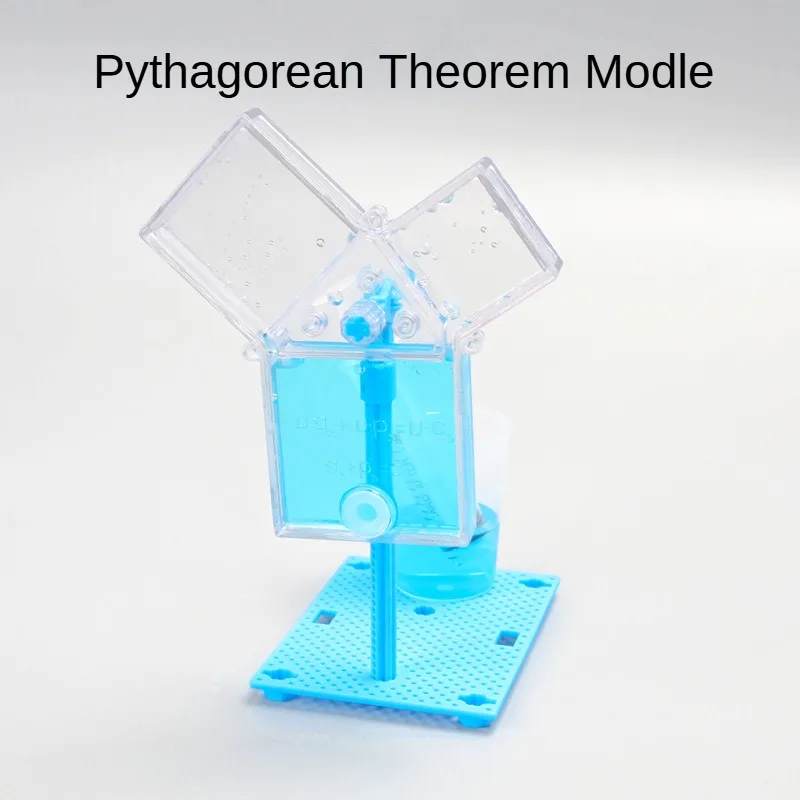 Montessori Pythagoras Theorem Demonstration Experiment Set Mathematik Modell Bildung Hilfe DIY für Junge Mädchen Kinder Spielzeug Geschenke