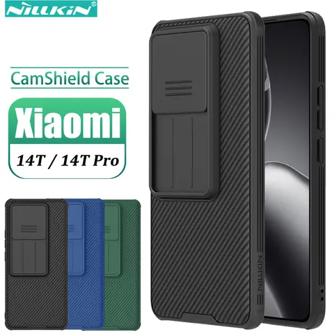 Nillkin for Xiaomi 14T / Xiaomi 14T Pro CamShield Pro Phone Case, PC+TPU with Sliding Camera Cover 10 best sales cover for qmobile - №6