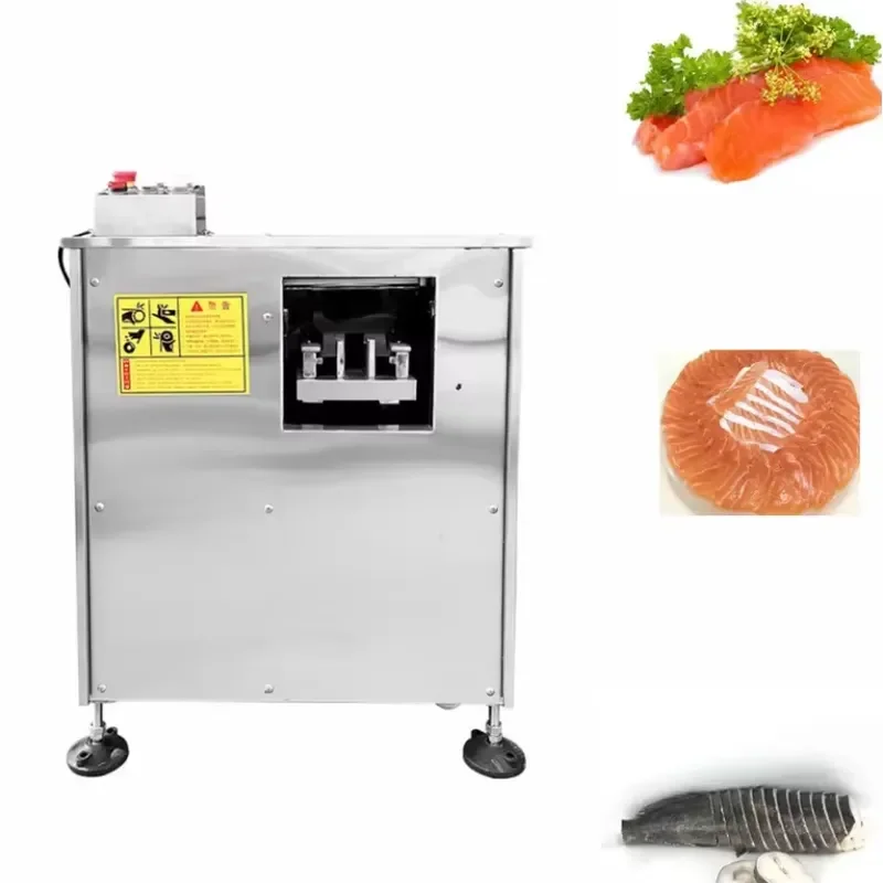 High Efficiency Automatic Fish Cutting Machine for Restaurants Fresh Fish Filleting Cutter Salmon Slicer