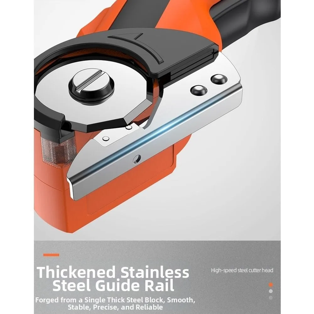 

Safety Lock Electric Shears Accurate Cutting Fast Cutting Cardboard Cutter Comfortable Grip Quiet Operation Leather Cutting Tool