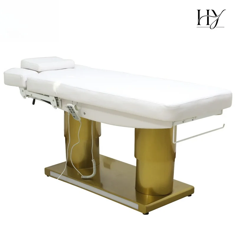 Beauty Care Bed Electric Lift Adjustable Massage Table Beauty Salon Furniture & Equipment Nursing Service Chair