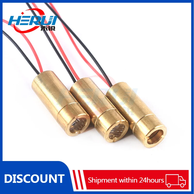 3V laser diode with adjustable laser head 9mm punctate One word Cross group copper semiconductor device