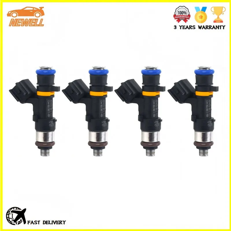 

4pcs 0280158443 Fuel Injector For HSV For Grange WM 6.0 V8 (307kw) 2007-2008 For Chevrolet INJ-158 Engine Fuel Nozzle