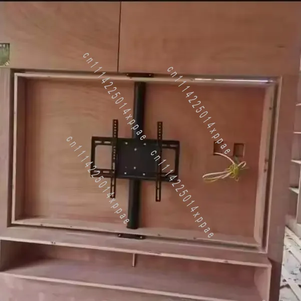 Without Winding Enhanced Version 66-75 Inch Rotating LCD TV Rotating Frame 360 Degree Partition Wall Rotating Hidden Wire