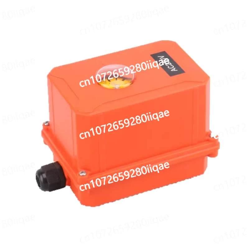 Mini Electric Plastic Electric Valve Actuator Communication and Modulation Functions 30NM AC220V DC24V DC12V